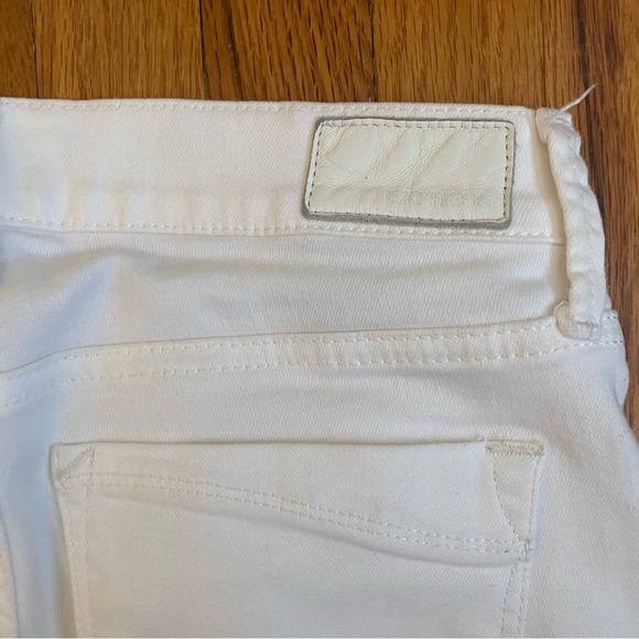 White Denim Pants - Picture 6 of 7